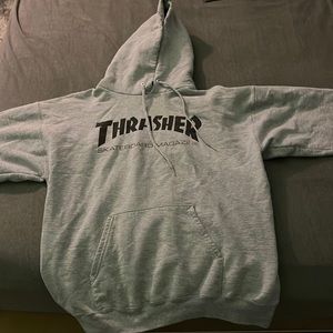 grey thrasher hoodie
